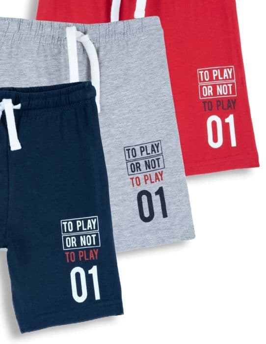 Chicco Textile Box Set med korta bomullsshorts, pojke