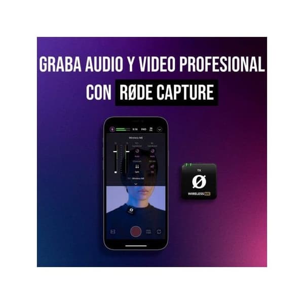 Trådlöst Mikrofon System - RØDE - Wireless ME Dual Set - GainAssist - 2 Mikrofoner - Räckvidd 100m