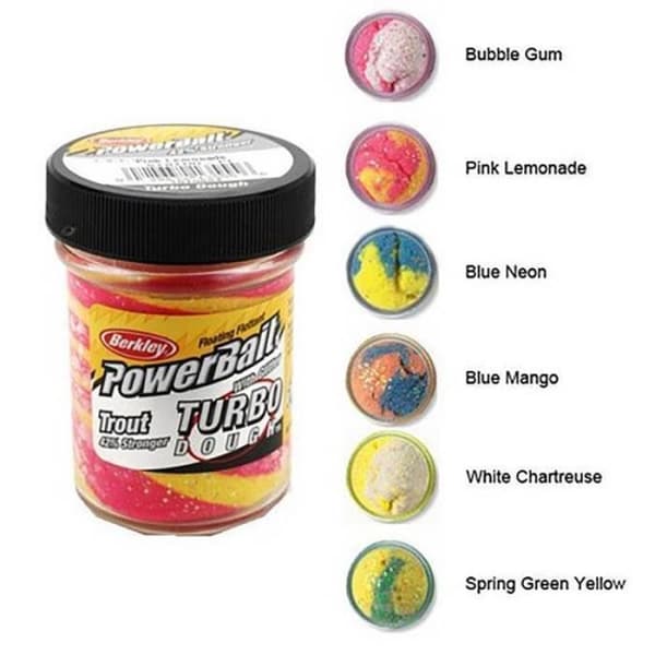 Pate A Truite Berkley Select Glitter Turbo Deg Vit / Chartreuse