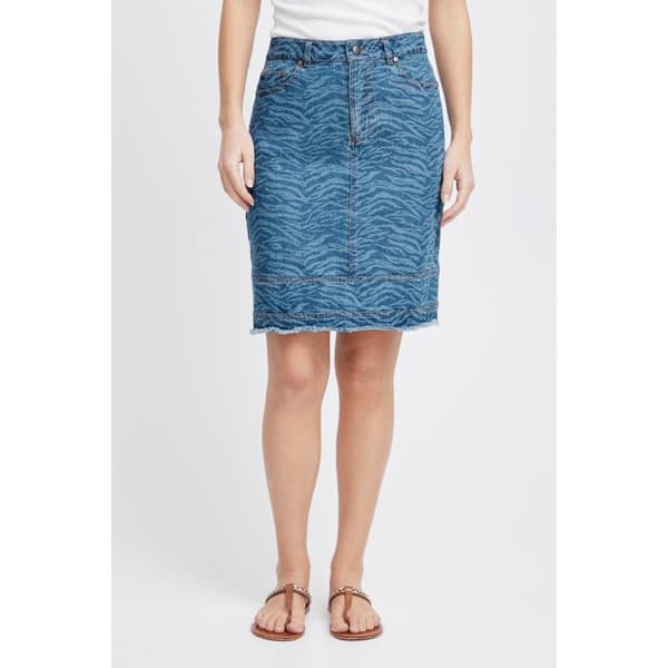 Jeanskjol dam Pulz Jeans Zamala