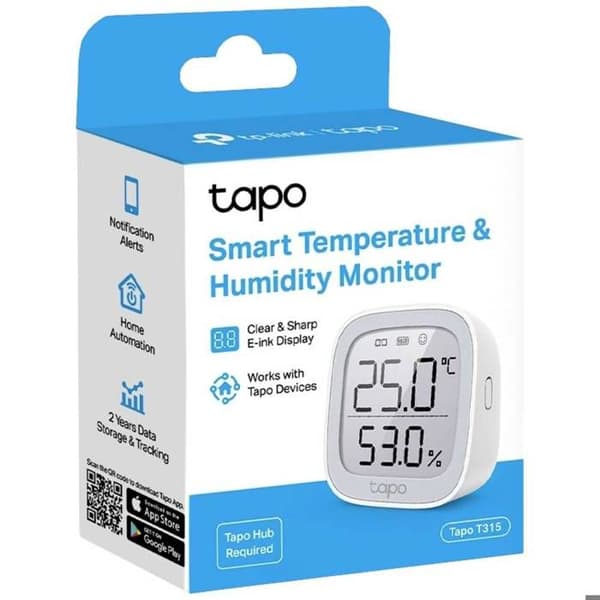 TP-LINK Temperatursensor och luftfuktighetssensor