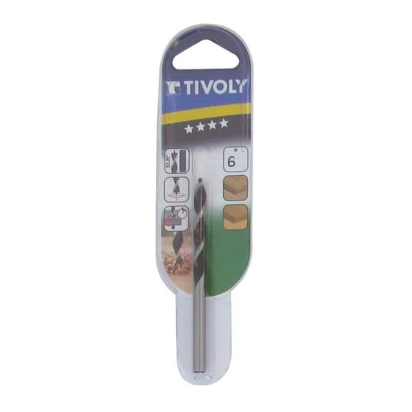 Skogsbor - TIVOLY - SLR - Diameter 3 mm - Längd 61 mm - 3 graderade spetsar
