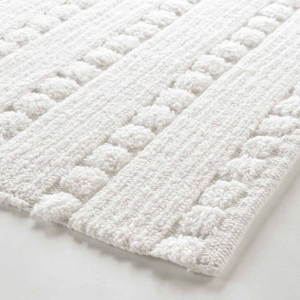 Jacquard Badmatta "Cleonis" 50x80cm Vit