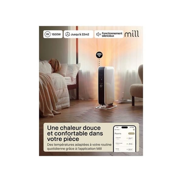 Mill OIL1500WIFI3 oljebadsradiator