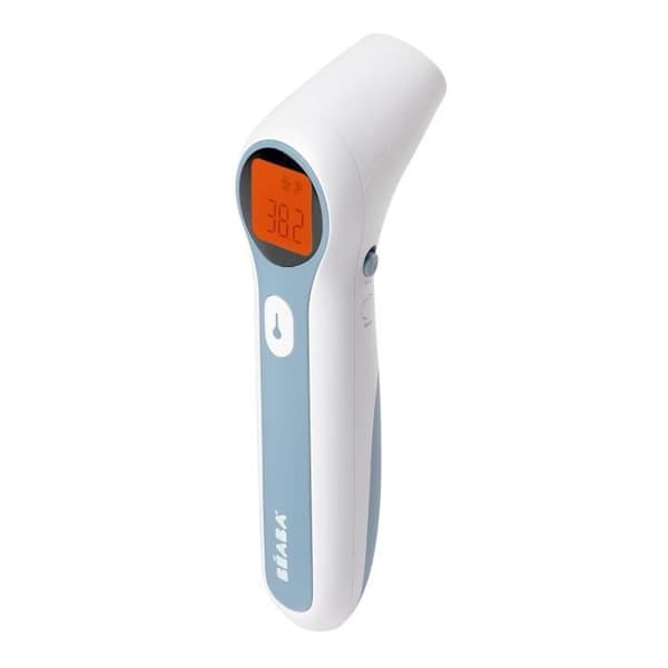 BÉABA - Digital Infrarödtermometer utan kontakt - Frontmätning - Öron - Ambient - Febervarning - Thermospeed