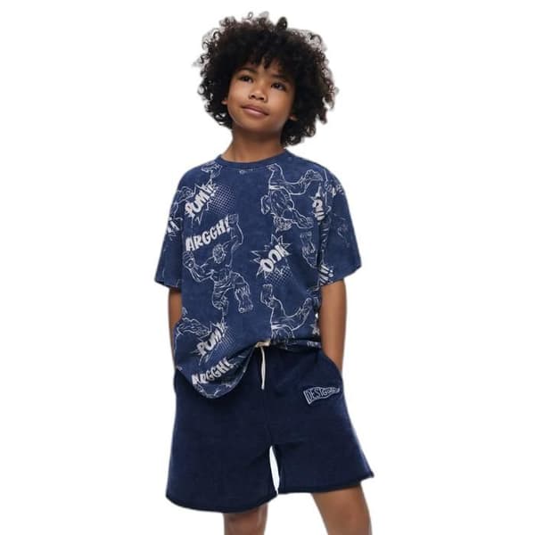 Barn T-shirt Desigual Marvel