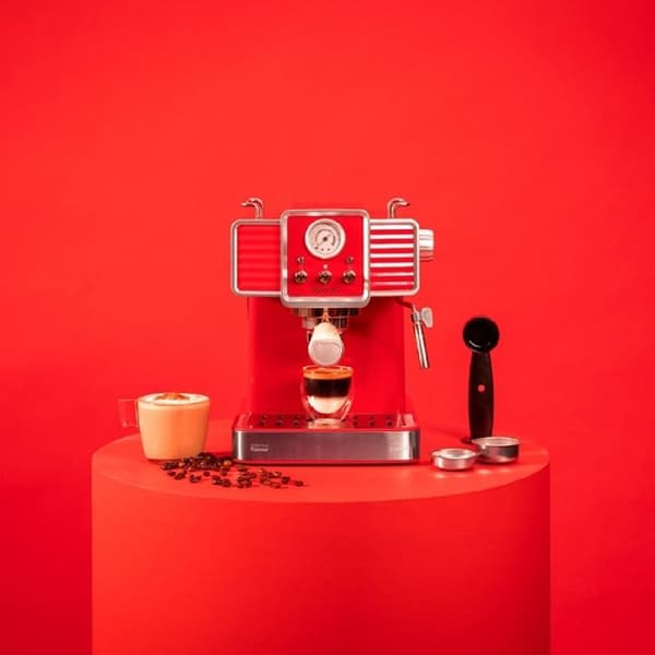 Cecotec Power Espresso 20 Traditionell Röd Ljus