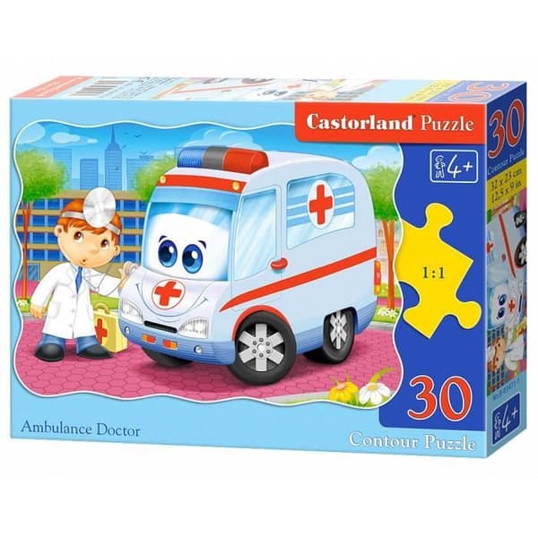 Castorland Jigsaw Classic 30 st - Ambulansläkare