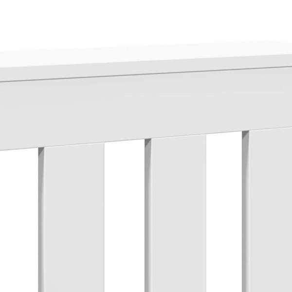Cache radiator vit 104x20x82 cm ingenjörsträ