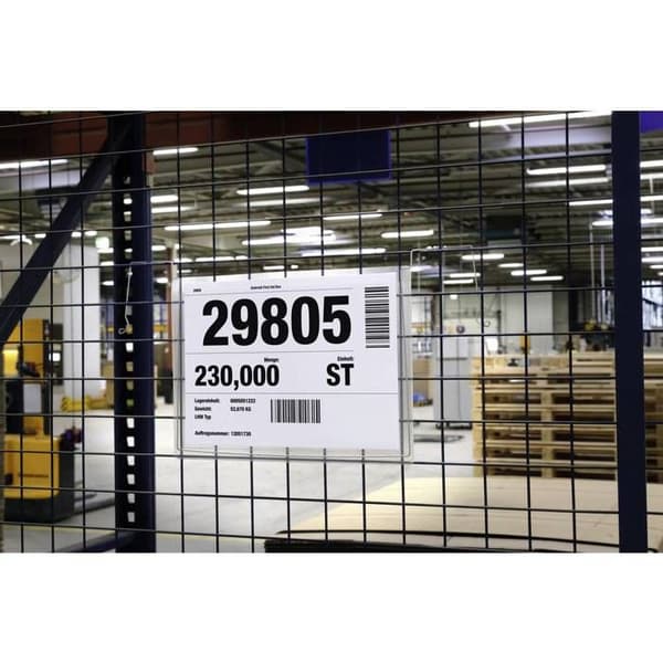 Stödpåsar - DURABLE - 118519 - Förpackning med 50 - Transparent polypropylen - A4
