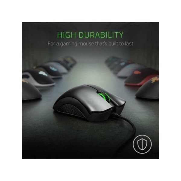 Spelmus - Razer - Deathadder Essential - 6400 DPI - Ergonomisk - Trådbunden