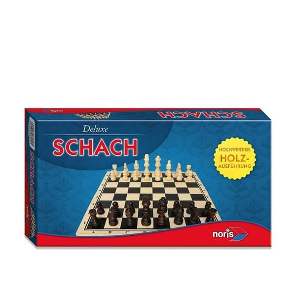 Deluxe - 606108014 - Klassiskt spel - Schack - NOR08014