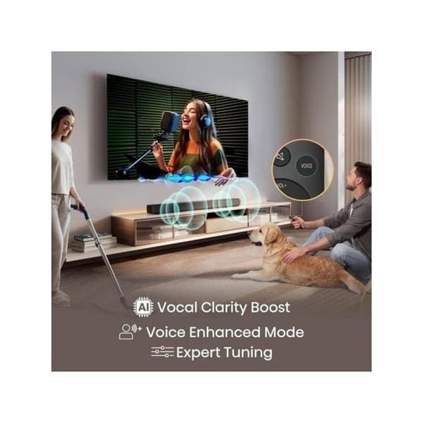 Hisense HS1000 Bluetooth ljudbar 120W Dolby Audio DTS Virtual:X