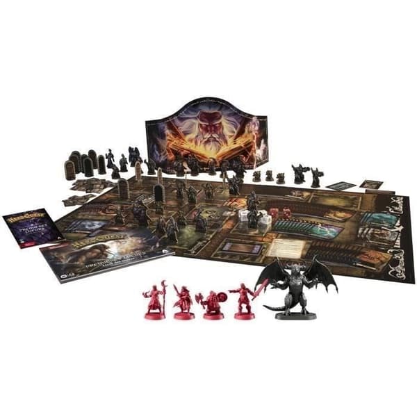 Heroquest Spelsystem Första Ljus, brädspel, Avalon Hill
