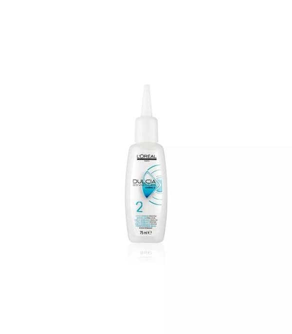 Permanentvätska - L'OREAL - Dulcia Advanced N°2 - 75 ml - Känsligt hår - Vackra lockar