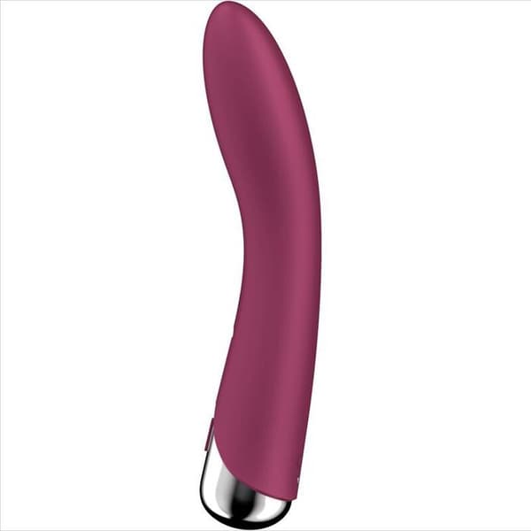 Rotationsvibrator för G-punkt - Satisfyer - Spinning Vibe 1 - Röd