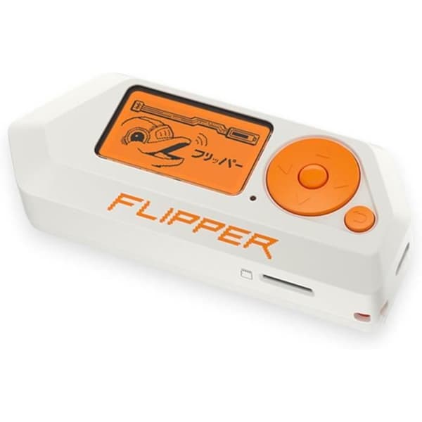 db-tronic Flipper Zero — Multifunktionsapparat RFID/NFC Sub‑GHz IR med GPIO, Vit