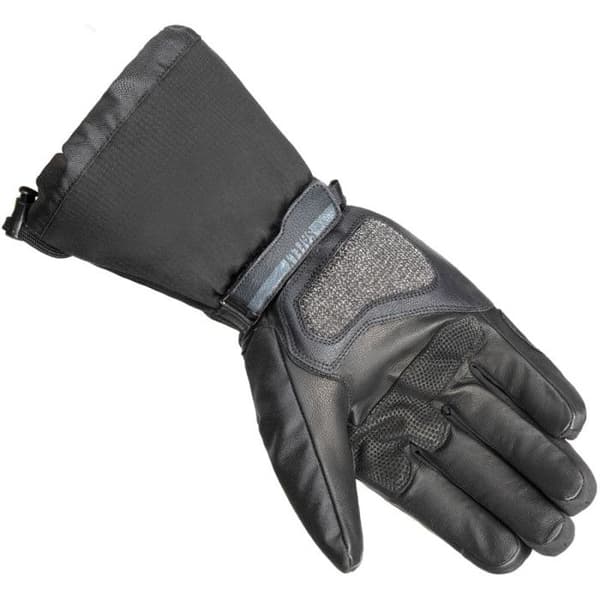 Ixon Pro Eddas vinter motorcykelhandskar - svart/klargul - M