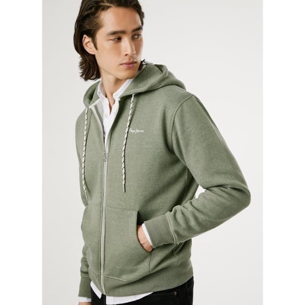 Pepe Jeans Macbeth melange zip hoodie