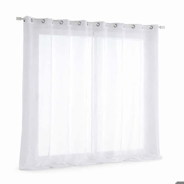 Voilage 300x280 cm Monna vit polyester – STOF