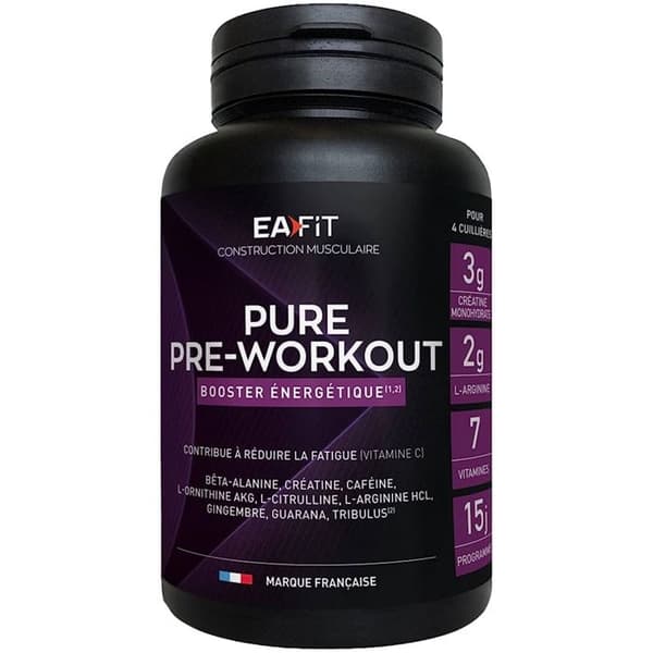 EAFIT Pure Pre-Workout - Röda bär - 330g