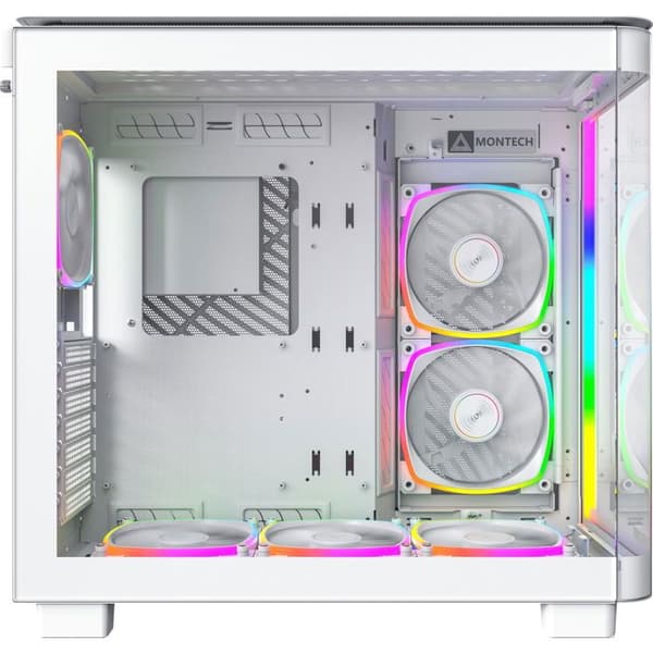 Datorlåda - Montech - KING 95 PRO - Vit - ATX, mATX, mITX - 4x120mm ARGB - 2x140mm ARGB