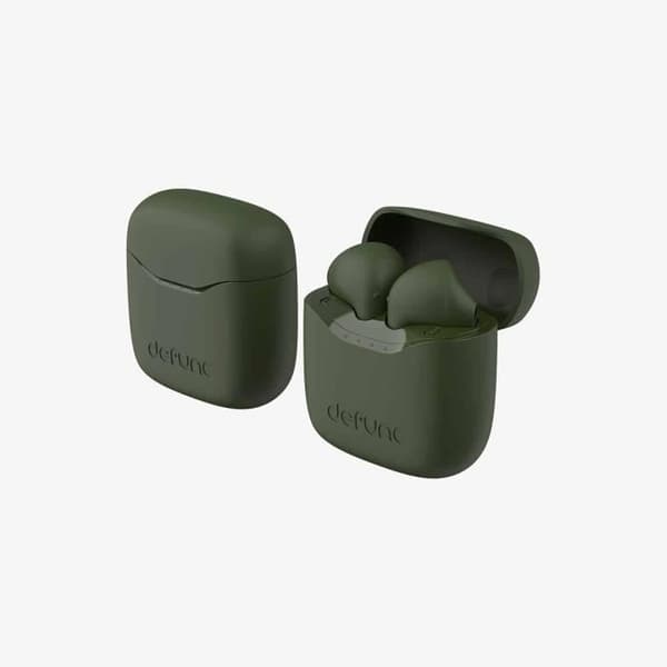 Hörlurar - DEFUNC - True Lite - Bluetooth 5.3 - IPX4 - 20h batteritid - Kaki