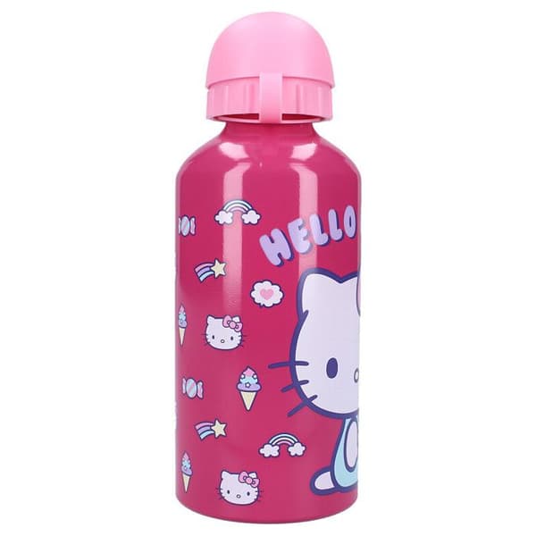 Barnflaska - VADOBAG - Hello Kitty - 500 ml - Rosa - Praktisk och söt