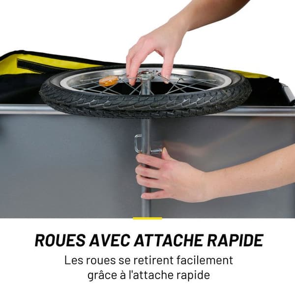 Dunlop Cykeltransportör – Gul