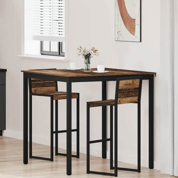 vidaXL Ståbord i ingenjörsträ 892696