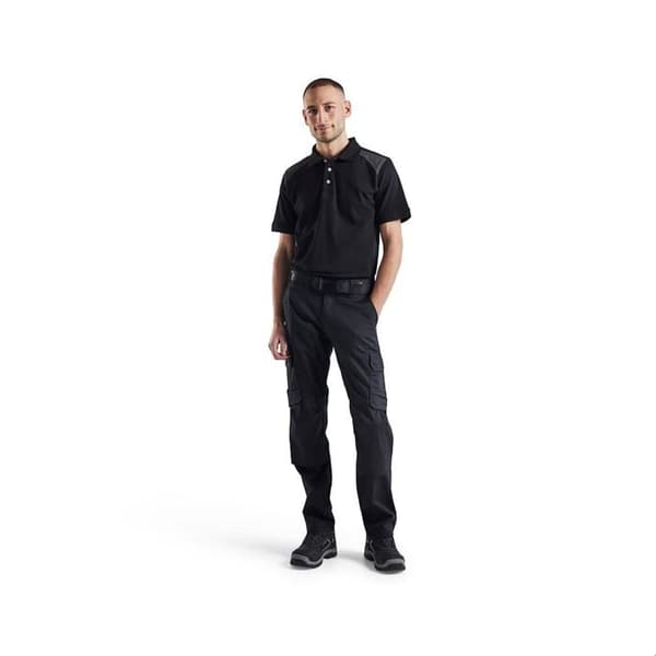 Arbetsbyxor med stretchknäfickor 2D Blaklader