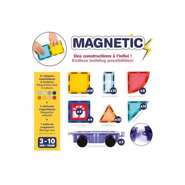 Magnetiska fordon - Byggset