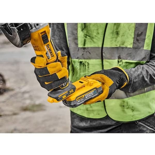Meuleuse DEWALT Ø125mm 18V - 2 batterier 5Ah POWERSTACK - DCG405H2T-QW