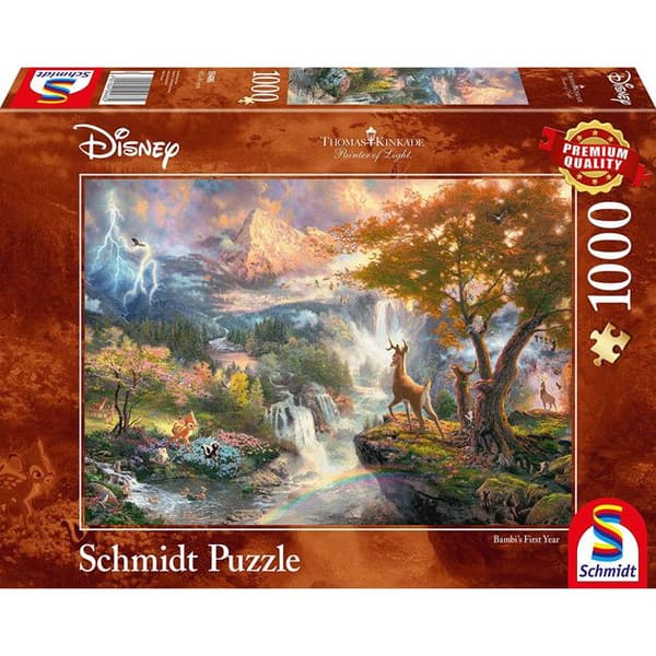 Pussel 1000 bitar: Bambi, Disney