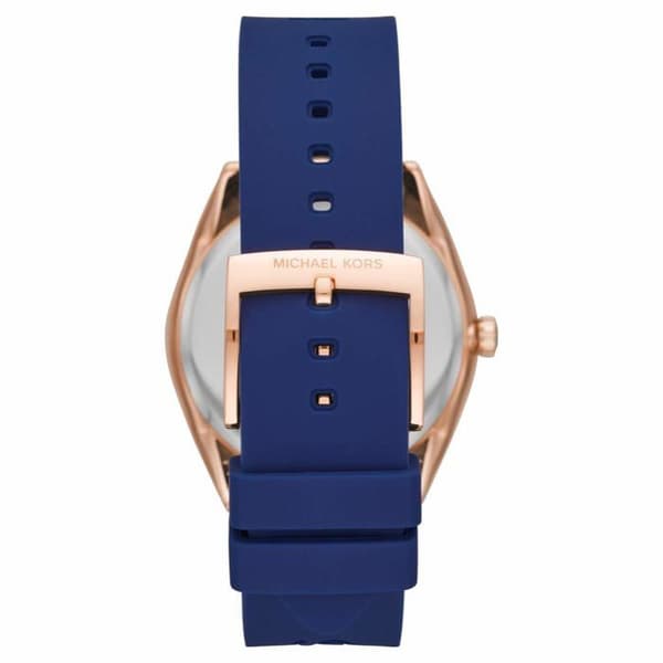 Klocka - Michael Kors - MK7140 - Analog - Kvarts - Blå Silikon
