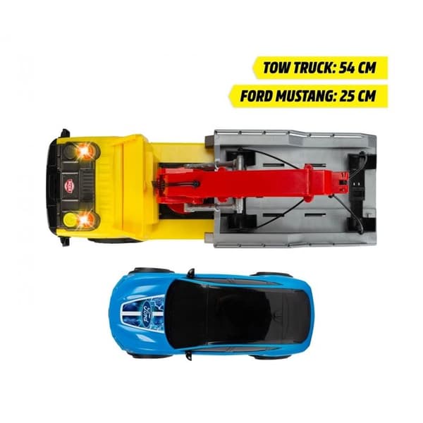 Volvo bärgningsbil + Ford bil