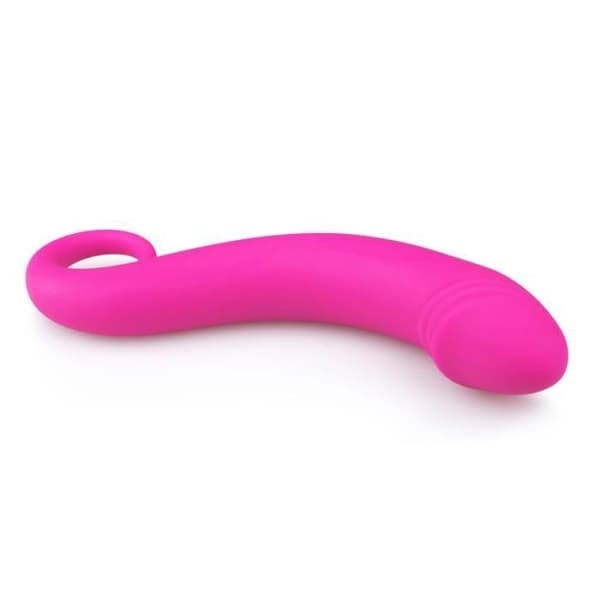 Böjd dildo