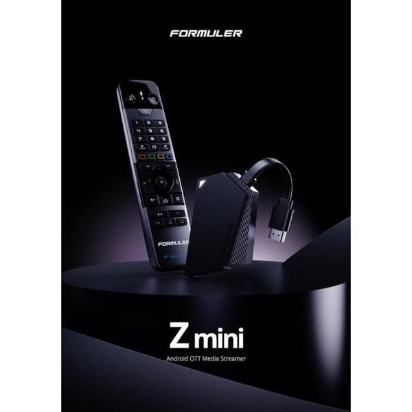 Strömmare multimediainnehåll - Formuler - Z Mini - Android 12 - 4K HDR 10+ - USB DVR-inspelning