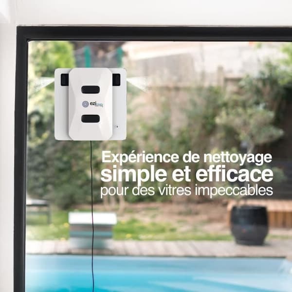 Fönsterputsrobot - EZICLEAN Windobot S5 Pro - 72 W - Vit