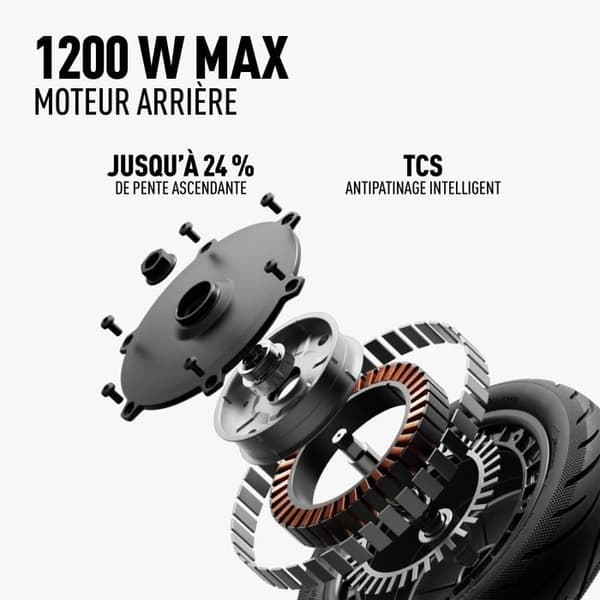 El-scooter - SEGWAY - F3 Pro E - 1200 W - 10"