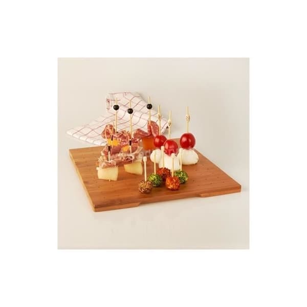 Plast - Bambu - Rektangulär - 25 cm x 30 cm - 120 Spikar - Återanvändbar