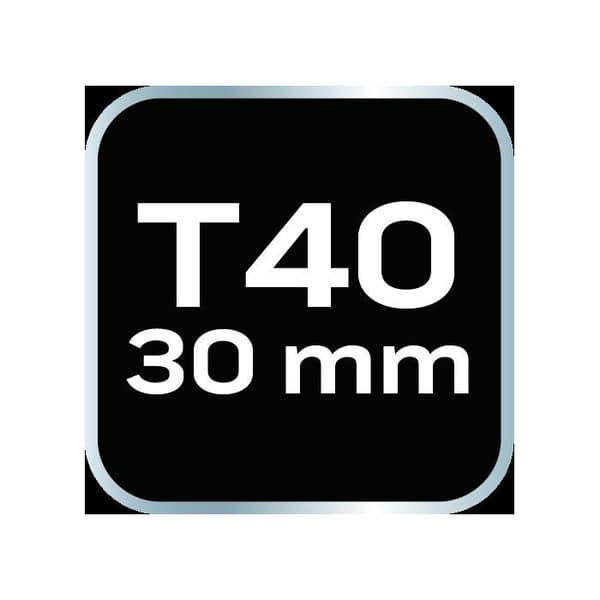 TORX-bits - NEO TOOLS - T40 - Legerat stål S2 - 30 mm - 2 st