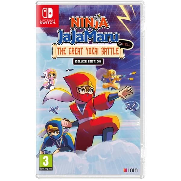 Ninja JaJaMaru Den Stora Yokai Striden + Hell Deluxe Edition Nintendo SWITCH