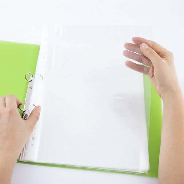 Bindning - D.RECT - 009745 - Plastficka - Transparent - A4