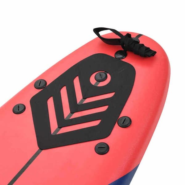 vidaXL Surfbräda 170 cm Randig Paddle Surf Vattensport Segla 91688
