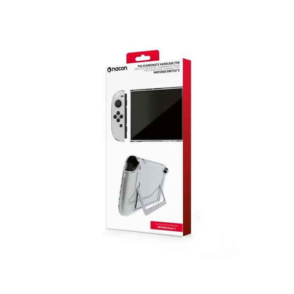 Skyddsskal - NACON - Switch 2 - Transparent - Ultralätt - Stöttålig