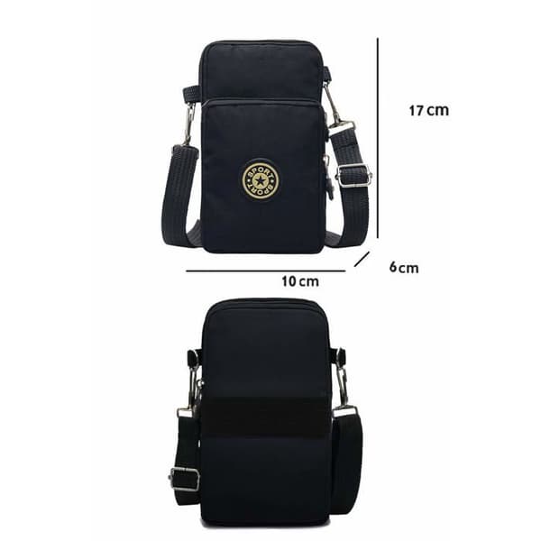 Sacoche - CYCHEN - Cychen - Nylon/Polyester - Dragkedja - Svart