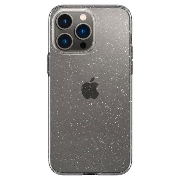 Coque för iPhone 14 Pro Max - Spigen Liquid Crystal Glitter - Crystal Quartz