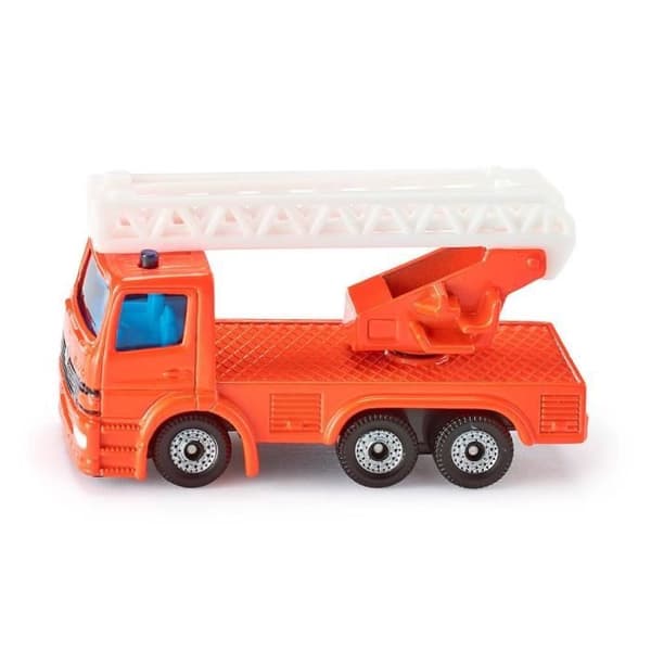 SIKU Pivoting Firefighter Stege - Metall/Plast - Röd