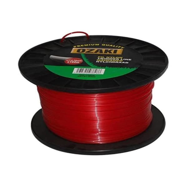 OZAKI rund nylon trådspole - Längd: 90m, Ø: 3,30mm